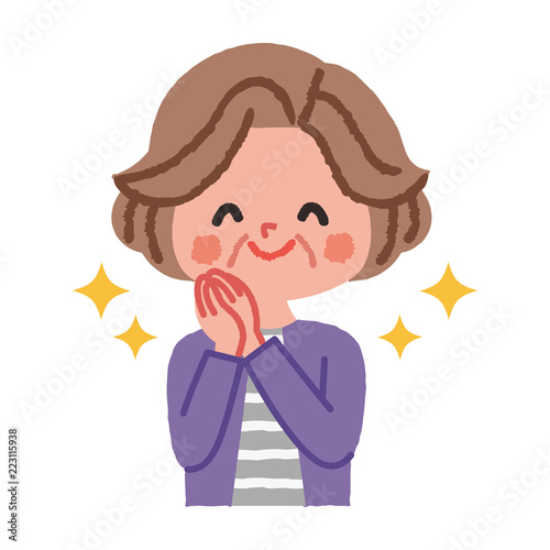 おばあちゃん　嬉しい