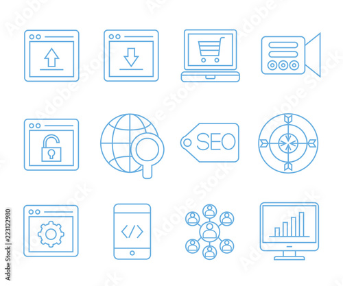 seo icons