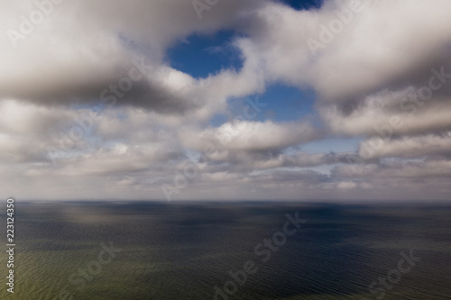 Nice and calm day by Baltic sea next to Liepaja  Latvia.