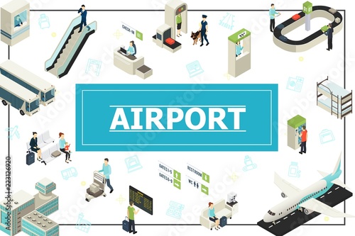 Isometric Airport Concept