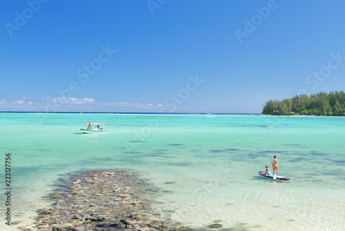 détente à moorea polynésie © Didier RITZMANN