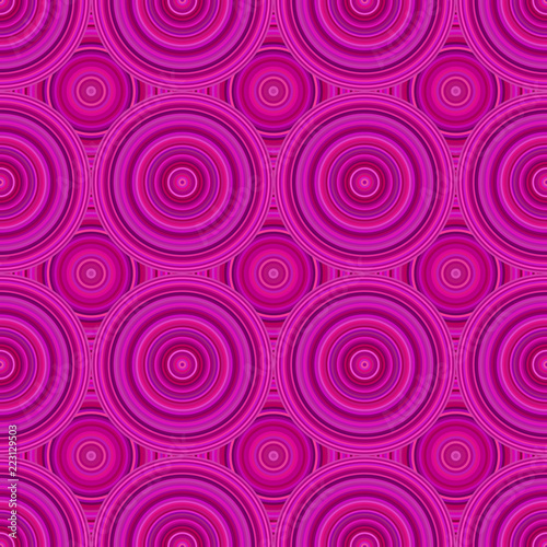 Abstract repeating circle pattern - vector background graphic design