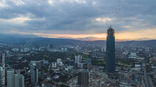 100-storey Warisan Merdeka tower  in Kuala Lumpur Skyline photo