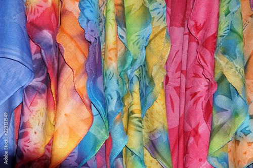 Φωτογραφία Colorful Polynesian sarong hand made