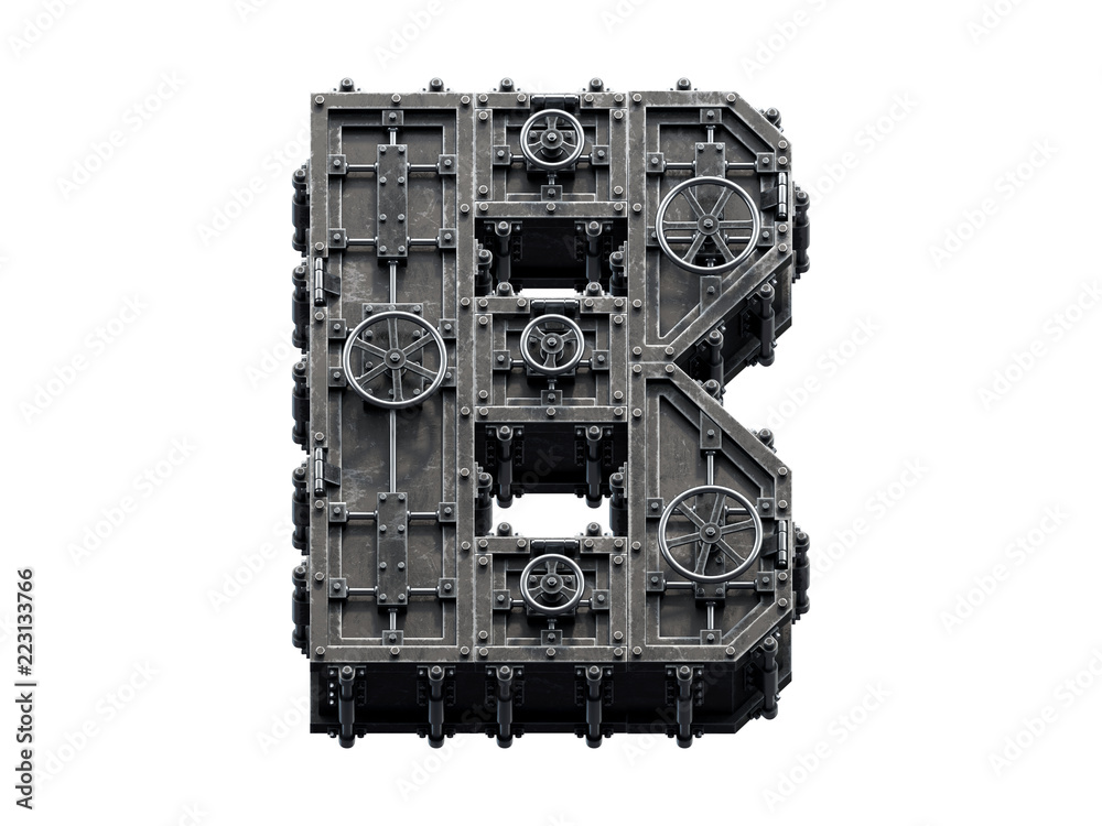Protected metal storage font.
Protected metal storage font.