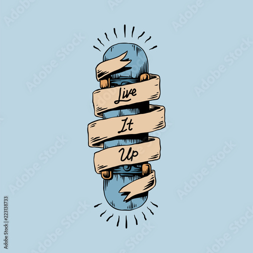 Cool retro motivational badges vector