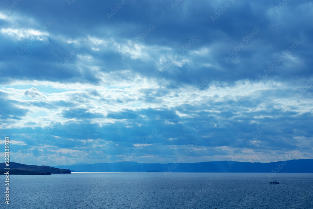 Fototapeta premium Olkhon island on the lake Baikal on summer