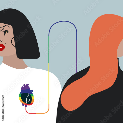 Colorful blood transfusion vector illustration