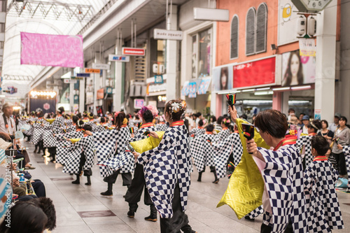 高知県のよさこい祭り photo