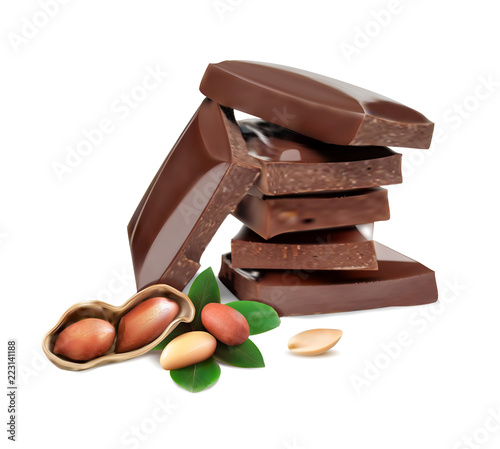 peanut and chocolate