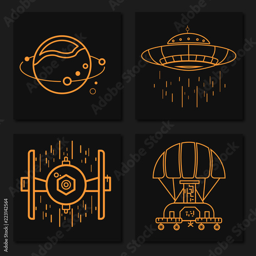 space explore icon