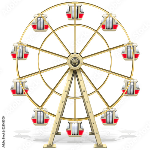 Vector Ferris Wheel