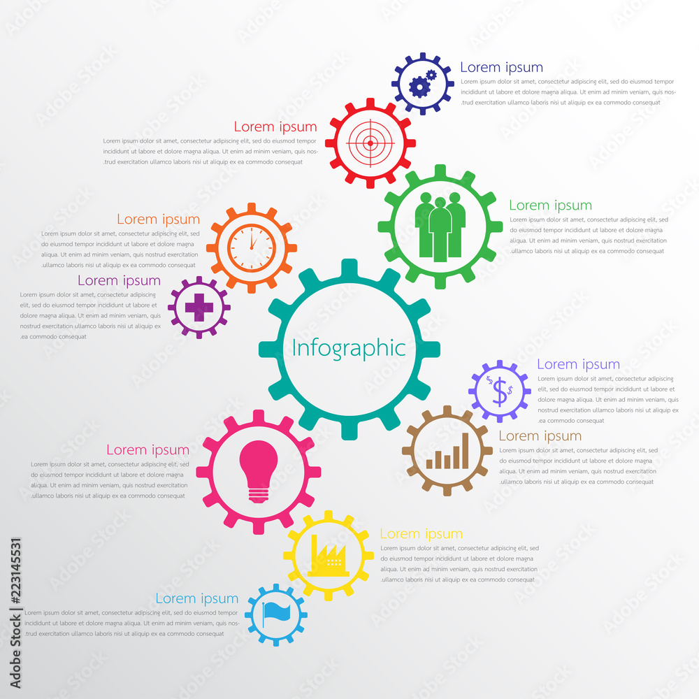 Vector infographic templates used for detailed reports. All 10 topics. Vector infographic templates used for detailed reports. All 10 topics.