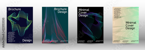 Minimal vector cover design with  linear waves.