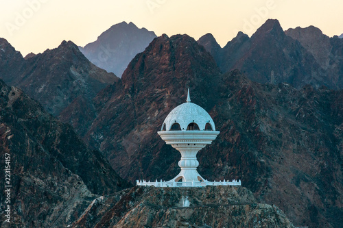 Giant incense burner structure in Muscat Oman