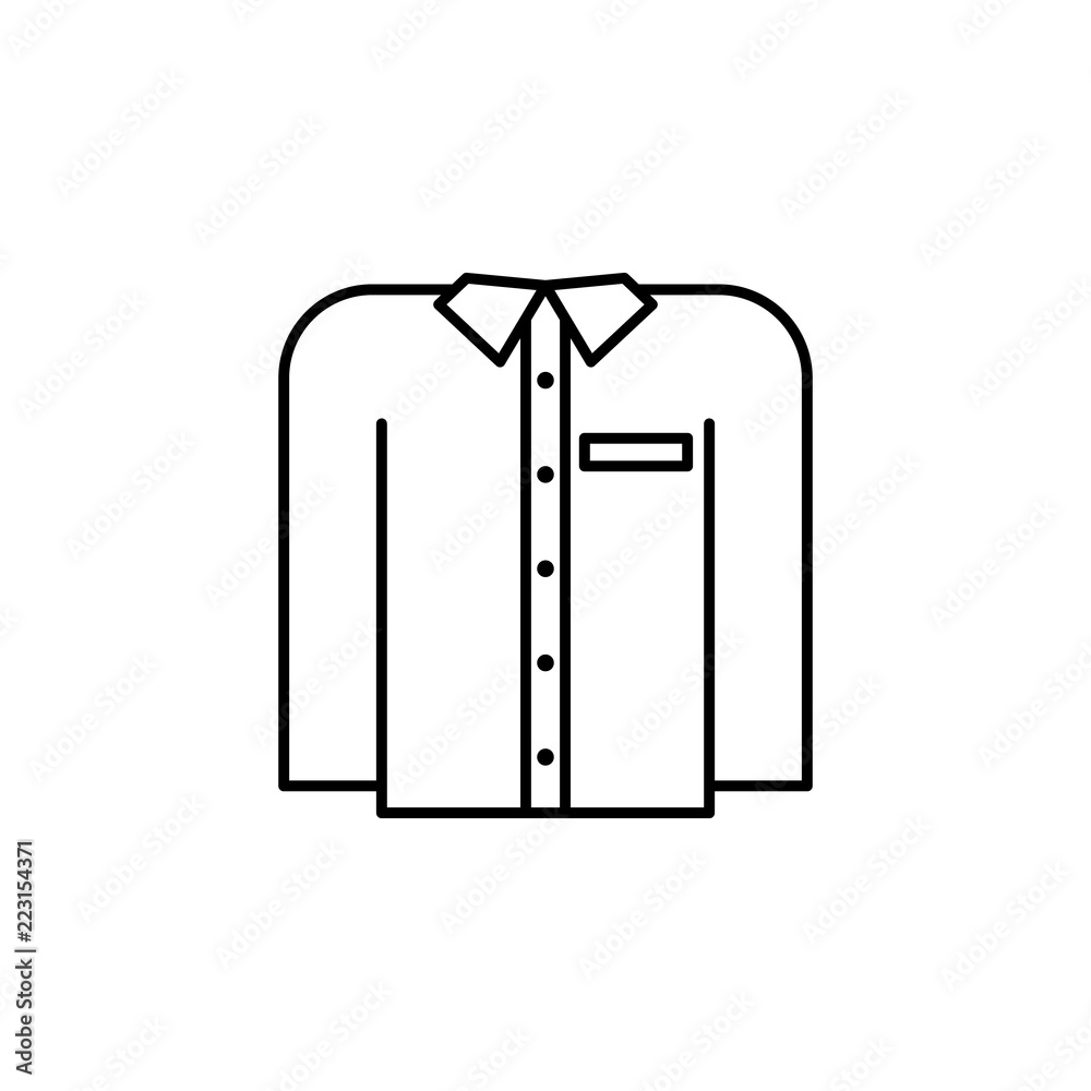 women shirt icon. Element of clothes icon for mobile concept and web apps. Thin line women shirt icon can be used for web and mobile women shirt icon. Element of clothes icon for mobile concept and web apps. Thin line women shirt icon can be used for web and mobile