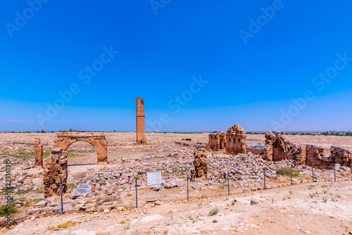 Ruins of University at Harran in Sanliurfa,Turkey