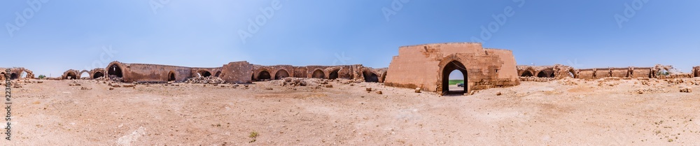 Han El Ba'rur,a Seljuk caravanserai in Harran