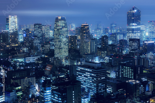 Tokyo at night photo