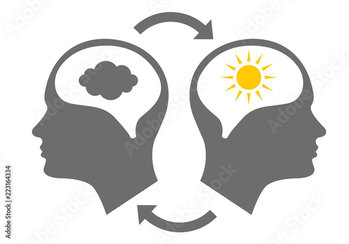 Head icon for bipolar disorder