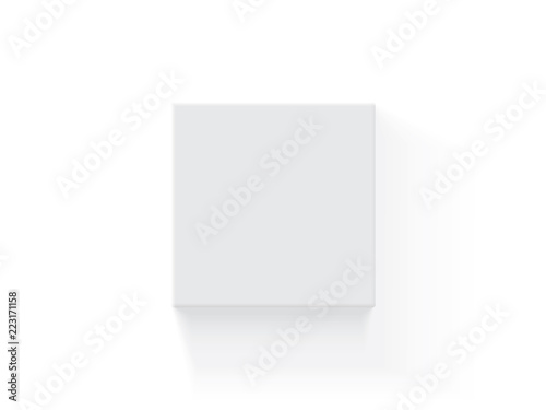 white square box on a white background © Ellengold