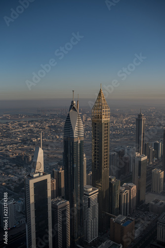 Photography dubai city skyline