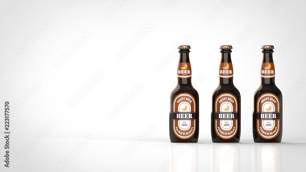 ビール瓶 3本 右 Stock イラスト Adobe Stock ビール瓶 3本 右 Stock イラスト Adobe Stock