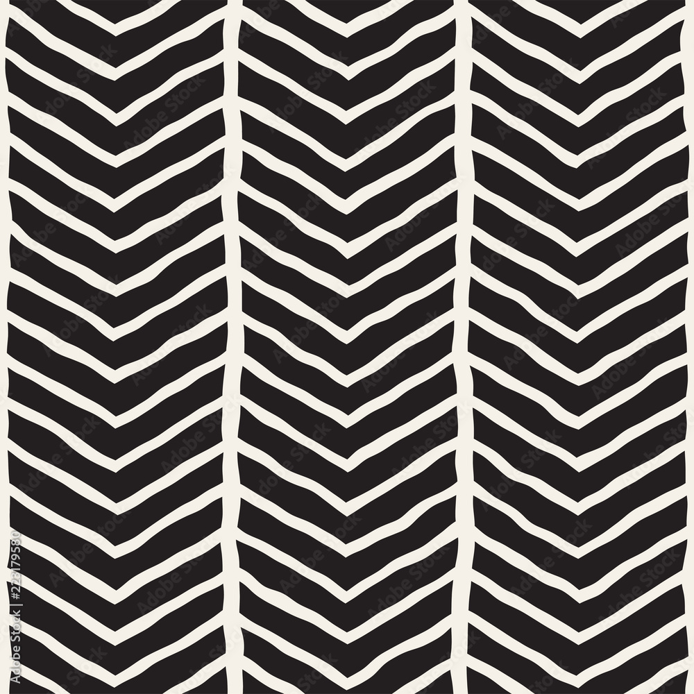Simple ink geometric pattern. Monochrome black and white strokes background. Hand drawn ink texture for your design.. Simple ink geometric pattern. Monochrome black and white strokes background. Hand drawn ink texture for your design..