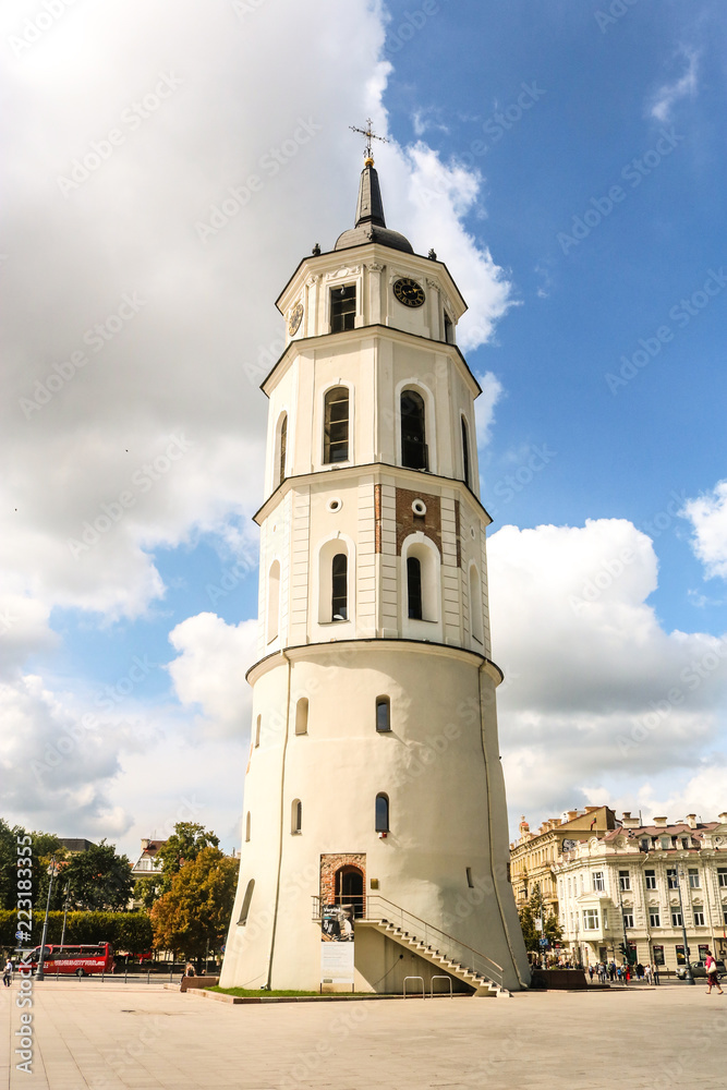Bell Tower of Vilnius Cathedral, Lithuania