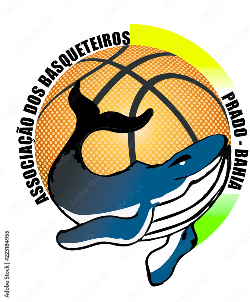 Naklejka premium basquete prado