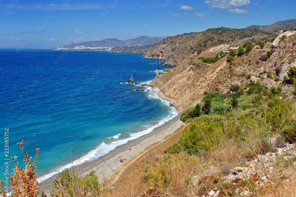 Playa de las Alberquillas Andalusia Costa del Sol Spain