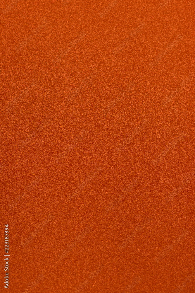 Fototapeta premium Orange sandpaper