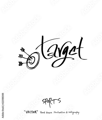 스포츠 포스터 / 손으로 그린 스포츠 그림