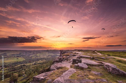 Fototapeta Świetny wieczór na lot