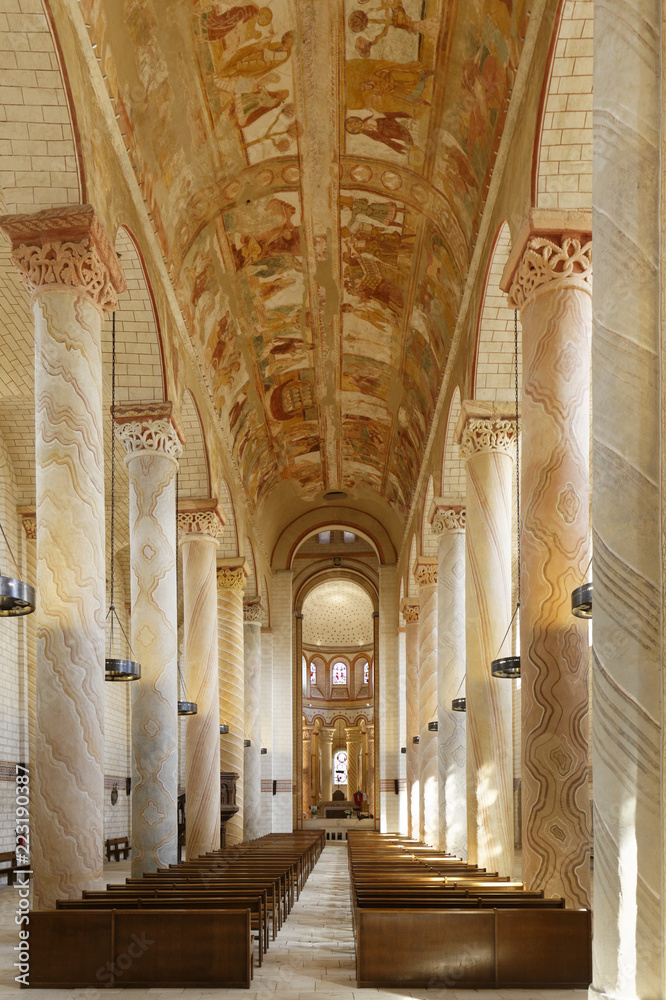 Fototapeta premium Abbaye de Saint Savin