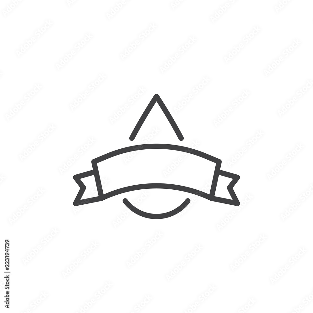 Blood donation label outline icon. linear style sign for mobile concept and web design. Blood drop and ribbon simple line vector icon. Symbol, logo illustration. Pixel perfect vector graphics Blood donation label outline icon. linear style sign for mobile concept and web design. Blood drop and ribbon simple line vector icon. Symbol, logo illustration. Pixel perfect vector graphics