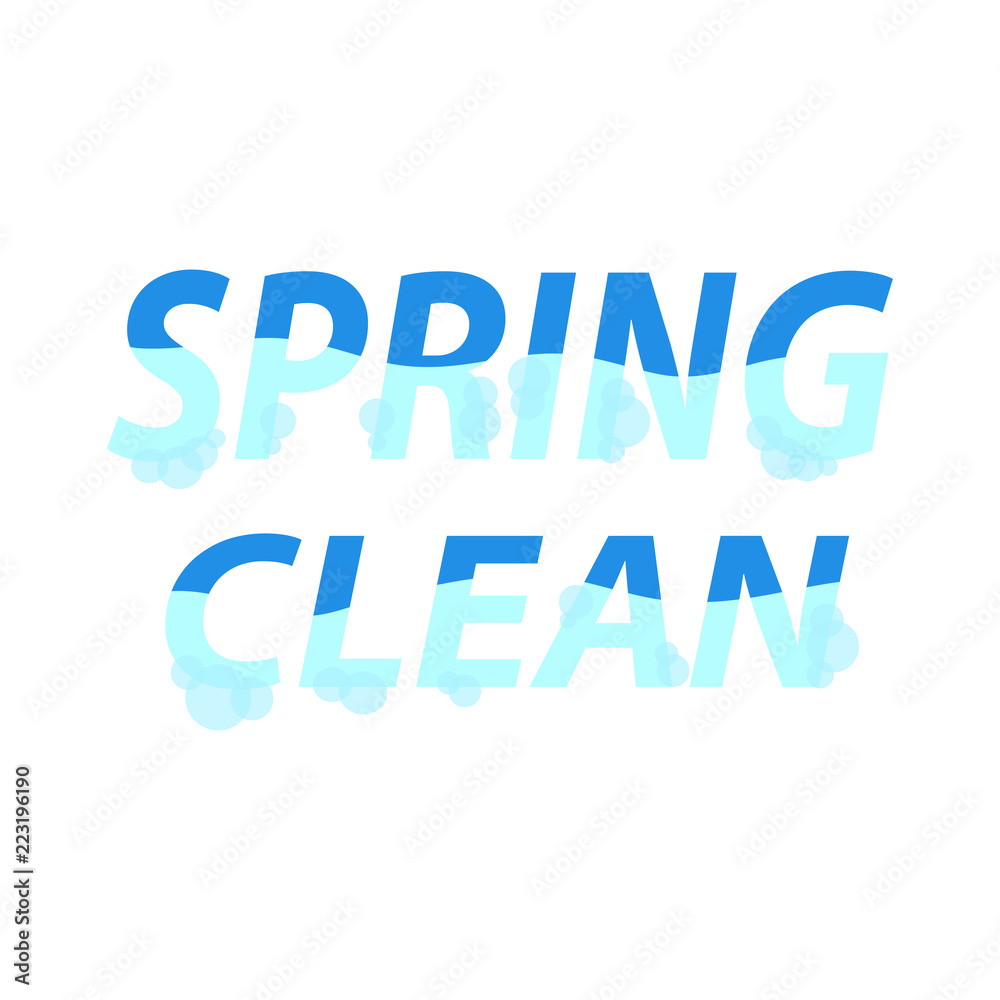 spring clean background