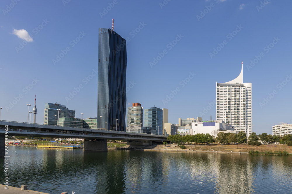 Skyline Wien, Donauinsel, International Center Skyline Wien, Donauinsel, International Center