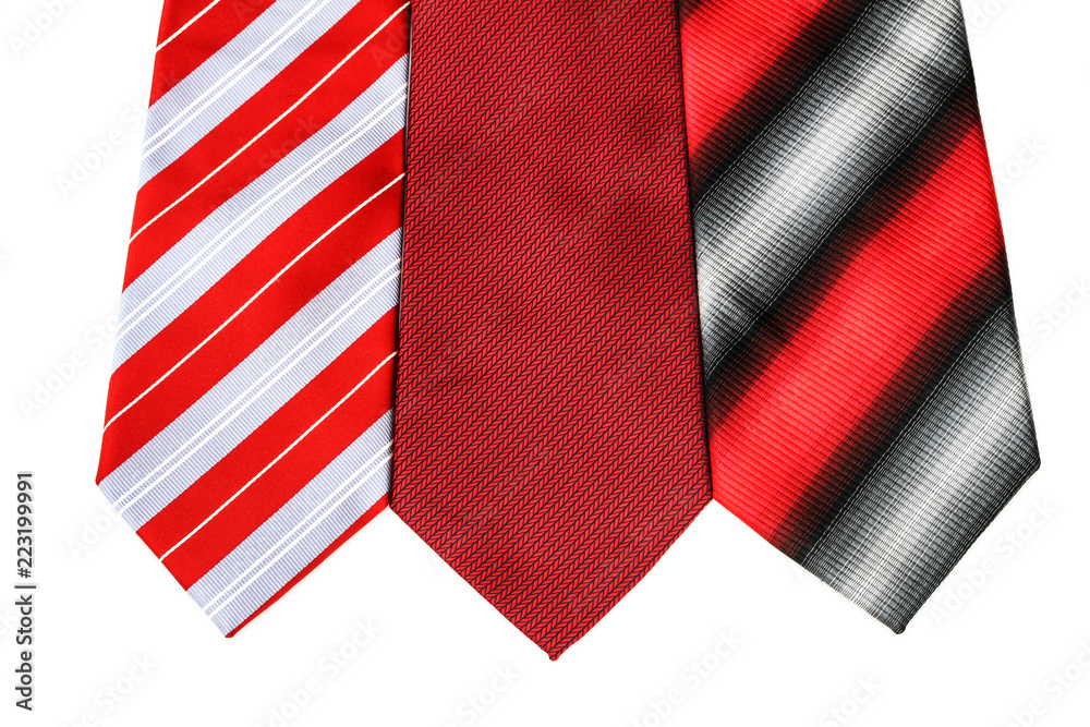 Fototapeta premium Krawattenauswahl