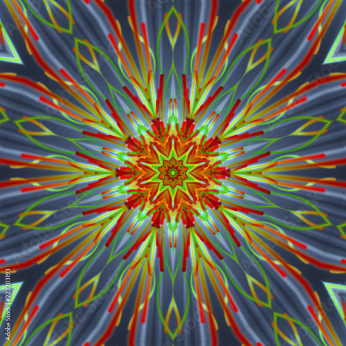 Abstract pattern mandala background