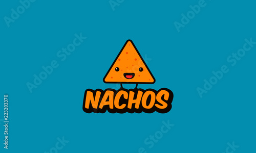 Nachos Logo Vector Illustration