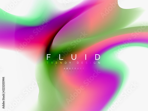 Background abstract fluid colors design