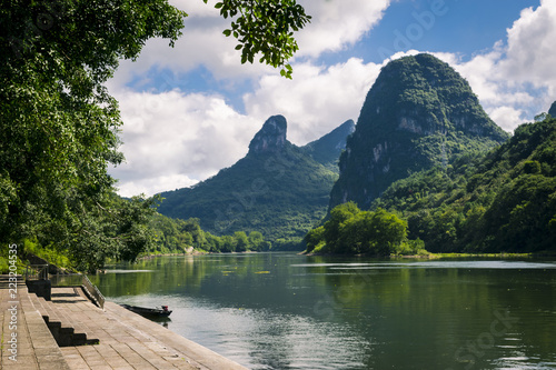 Konstfotografi landscape of yangshuo