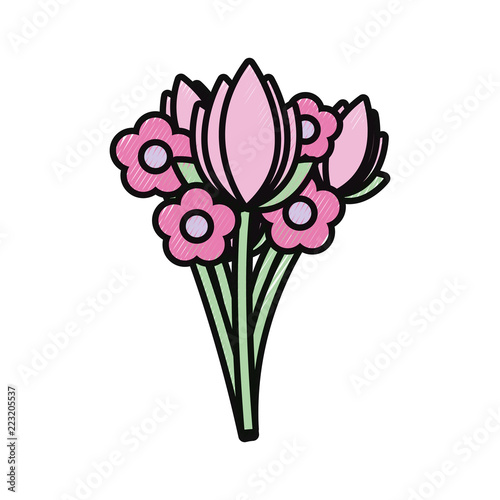 flowers bouquet icon