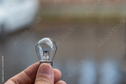 incandescent lamp for car (p21w)