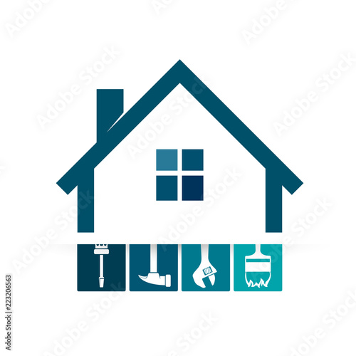 Service house symbol