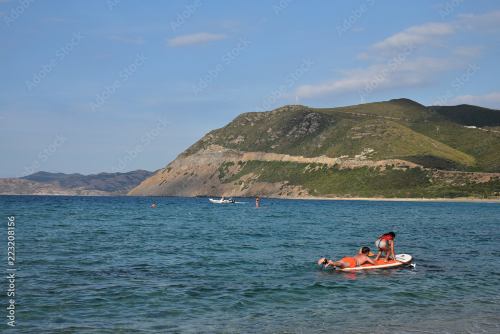 Obraz premium Apprendfe le paddle