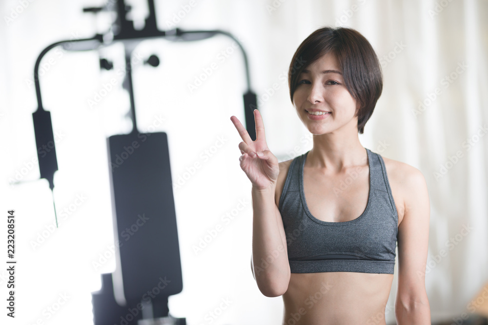 トレーニング・女性 トレーニング・女性