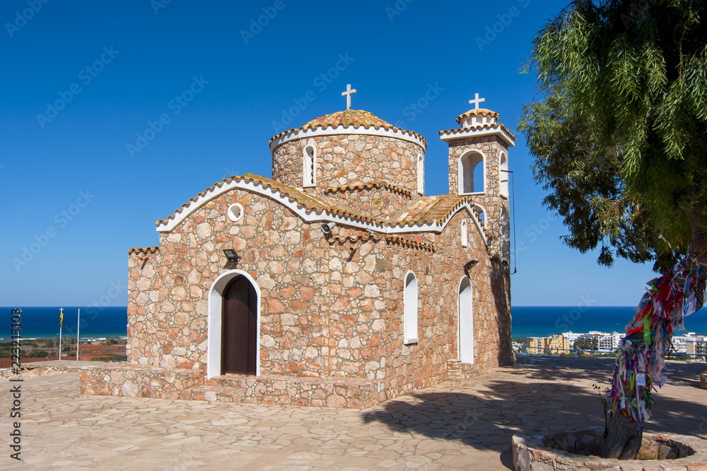 Church of Profitis Ilias in Protaras, Cyprus