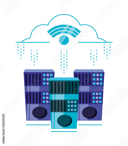 cloud computing with wifi connection